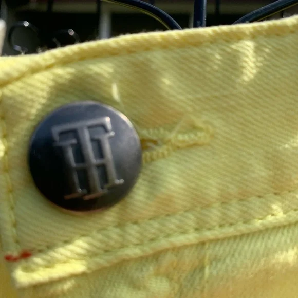 Tommy Hilfiger Yellow ankle cropped jeans - Picture 4 of 11